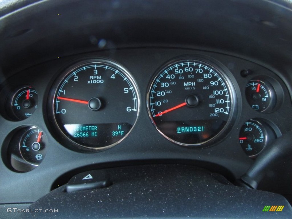 2009 Chevrolet Tahoe LS Gauges Photo #56425513