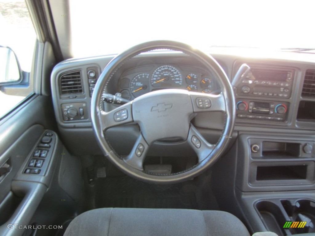 2006 Silverado 1500 LT Crew Cab 4x4 - Blue Granite Metallic / Dark Charcoal photo #17