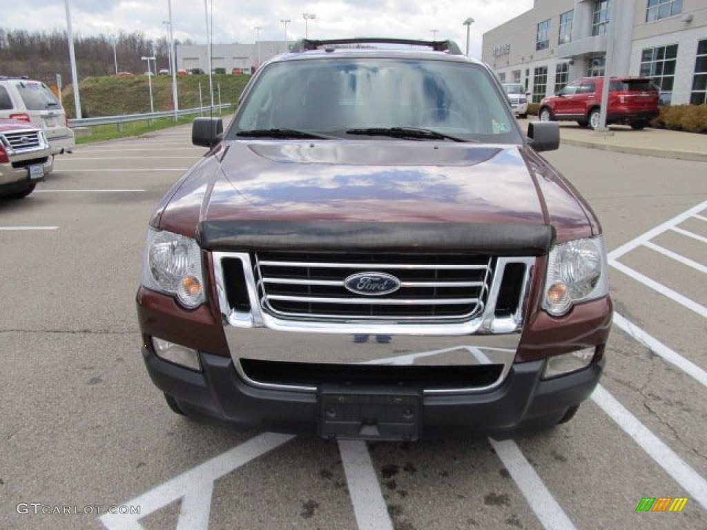 2009 Explorer Sport Trac XLT V8 4x4 - Dark Copper Metallic / Charcoal Black photo #4