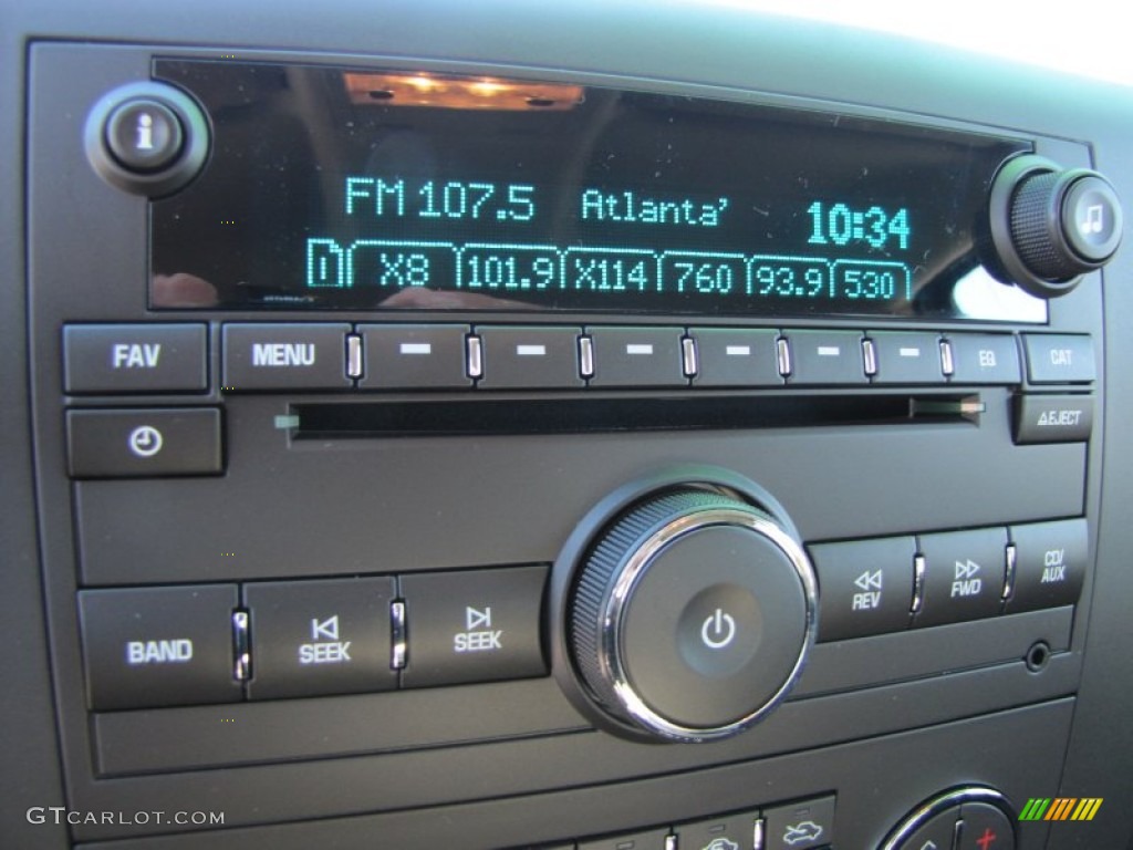 2012 Chevrolet Silverado 1500 LT Crew Cab 4x4 Audio System Photo #56426056
