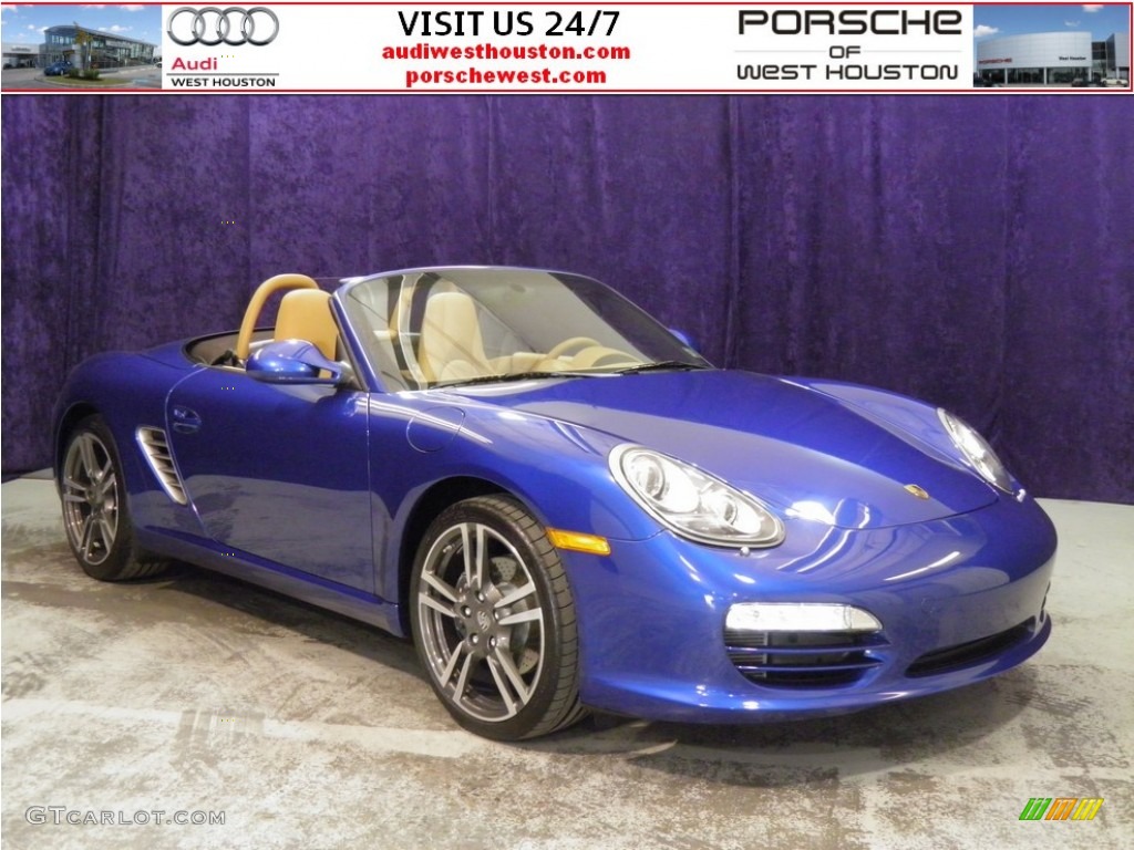 2011 Boxster  - Aqua Blue Metallic / Sand Beige photo #1