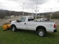 2012 Oxford White Ford F350 Super Duty XL Regular Cab 4x4 Plow Truck  photo #6