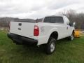 Oxford White 2012 Ford F350 Super Duty XL Regular Cab 4x4 Plow Truck Exterior