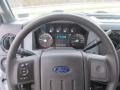 Steel 2012 Ford F350 Super Duty XL Regular Cab 4x4 Plow Truck Steering Wheel