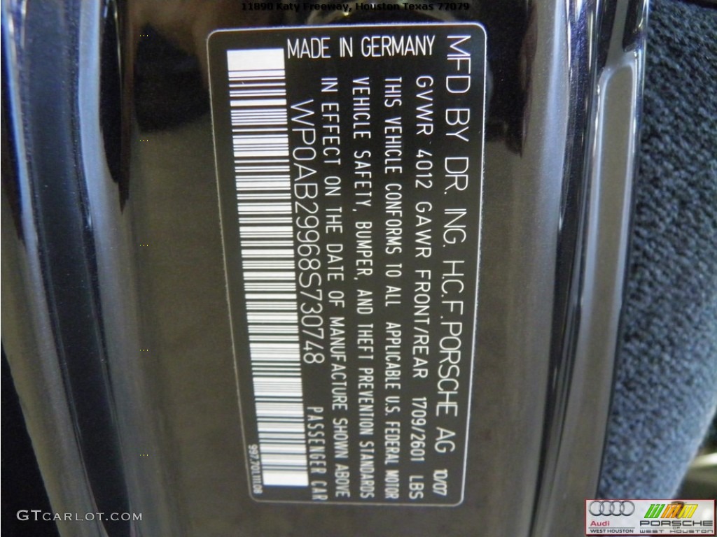2008 911 Carrera S Coupe - Basalt Black Metallic / Black photo #31