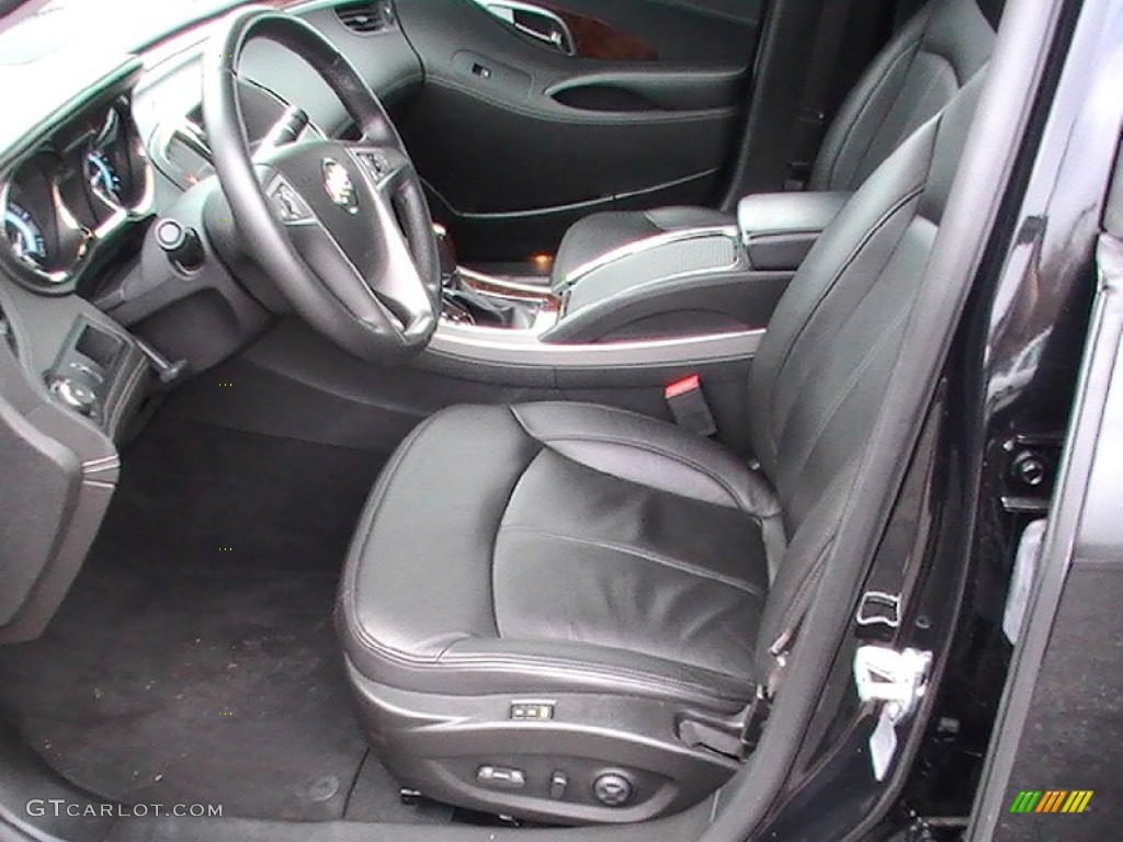 Ebony Interior 2011 Buick LaCrosse CXL Photo #56427508
