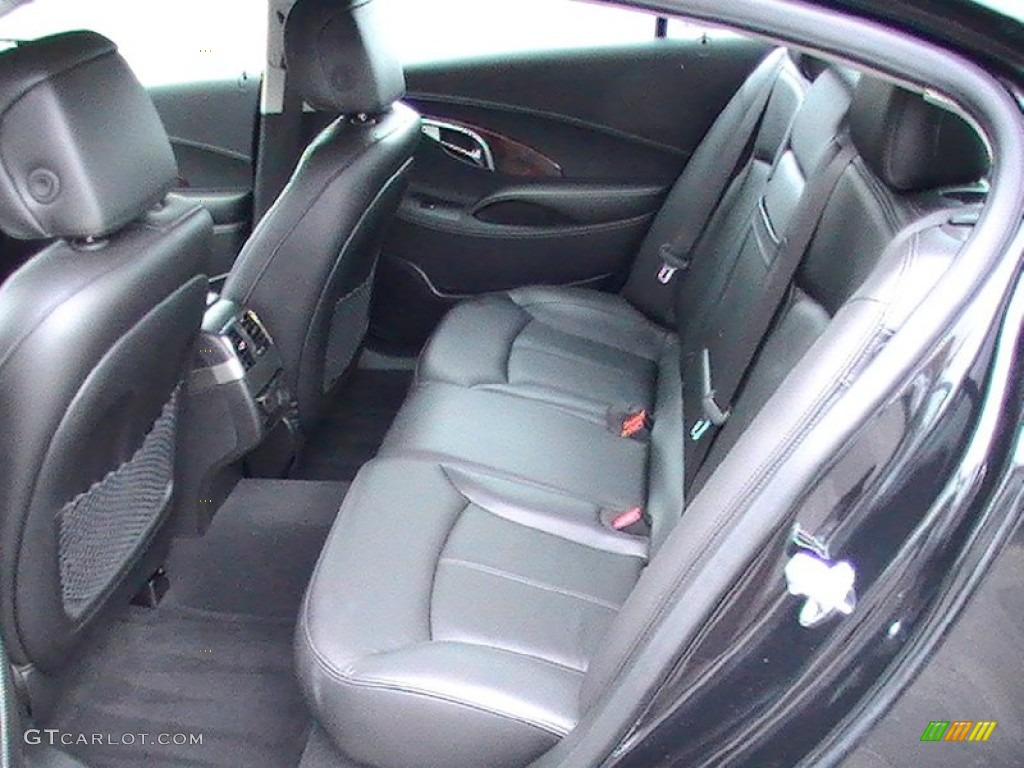 Ebony Interior 2011 Buick LaCrosse CXL Photo #56427517