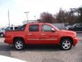 2011 Inferno Orange Metallic Chevrolet Avalanche LTZ 4x4  photo #7