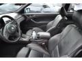 Black 2005 BMW 3 Series 330i Coupe Interior Color