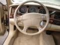 Light Cashmere 2005 Buick LeSabre Custom Steering Wheel