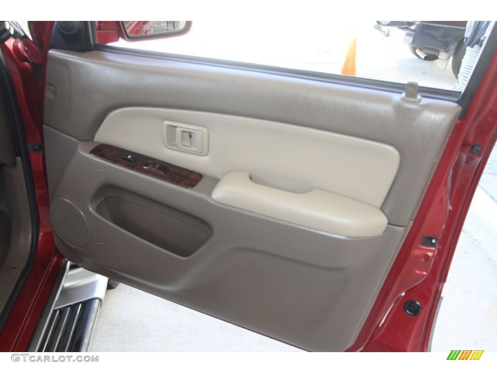 2001 4Runner Limited - Sunfire Red Pearl / Oak photo #34