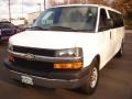 Summit White - Express LT 3500 Extended Passenger Van Photo No. 1