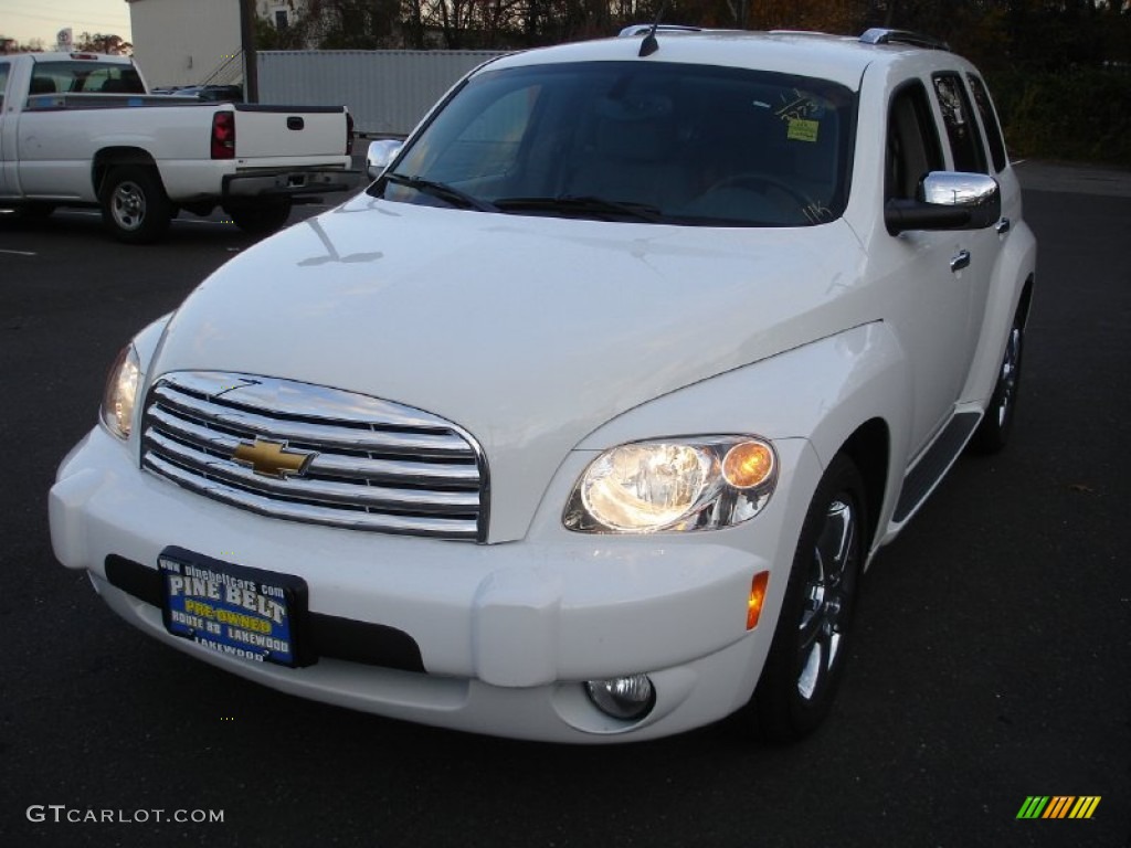2011 HHR LT - Arctic Ice White / Gray photo #1