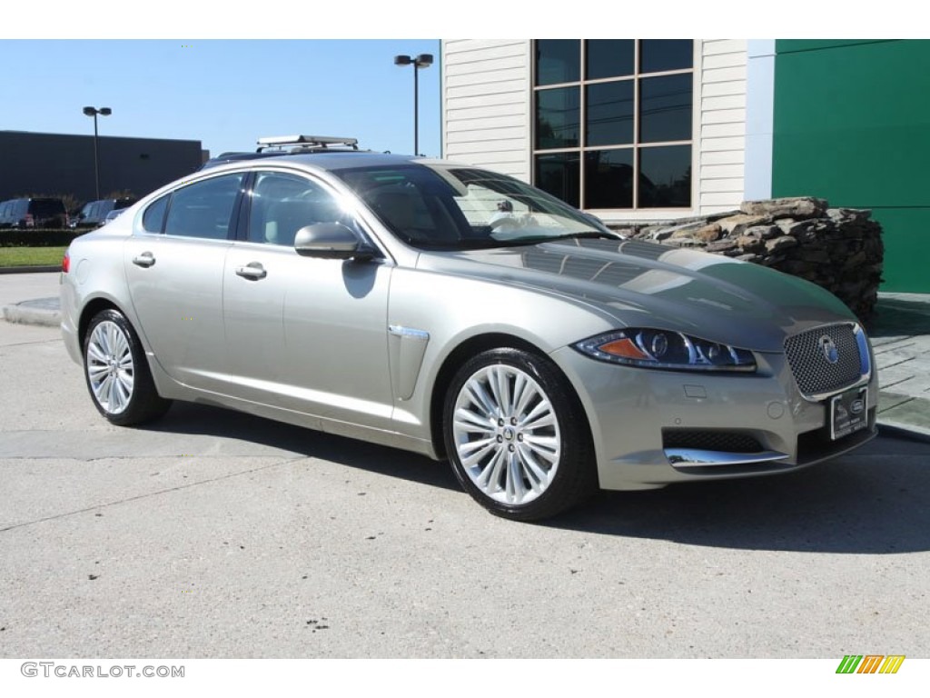 Cashmere Metallic 2012 Jaguar XF Portfolio Exterior Photo #56430577