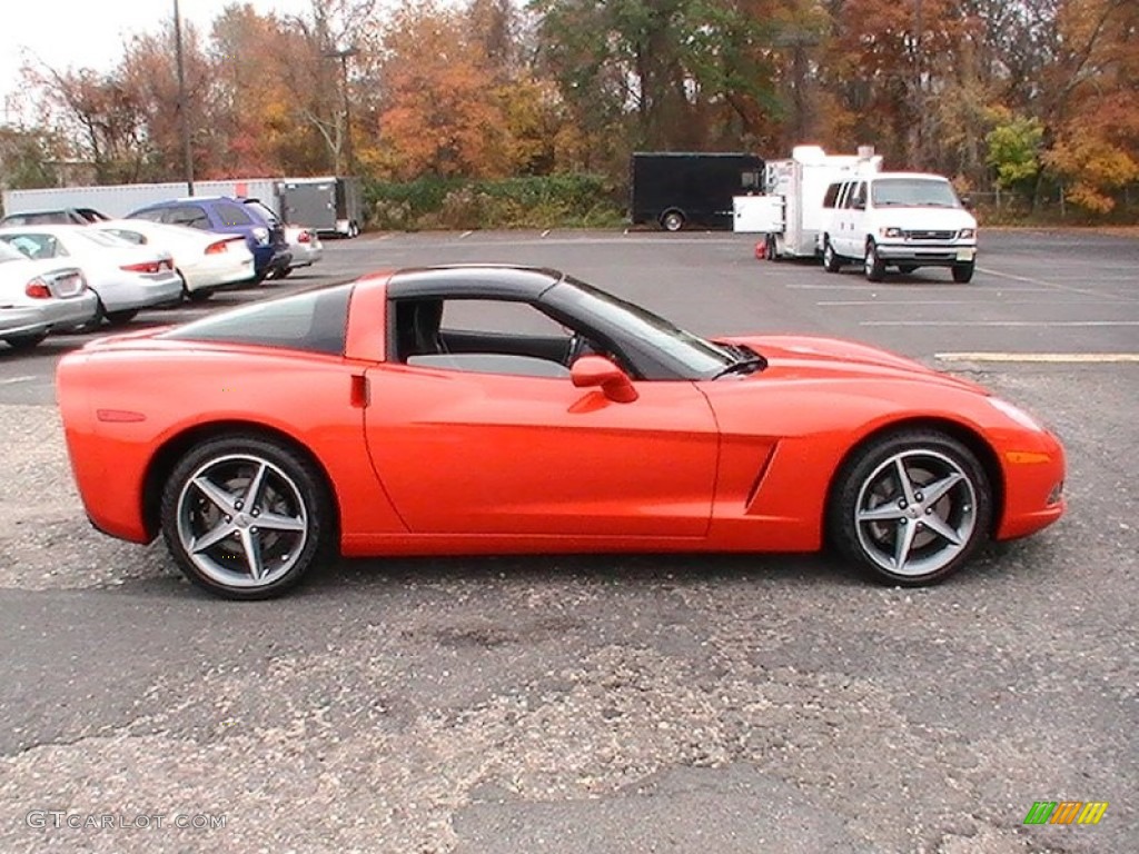 Inferno Orange Metallic 2011 Chevrolet Corvette Coupe Exterior Photo #56430583