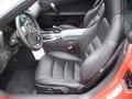 Ebony Black Interior Photo for 2011 Chevrolet Corvette #56430610