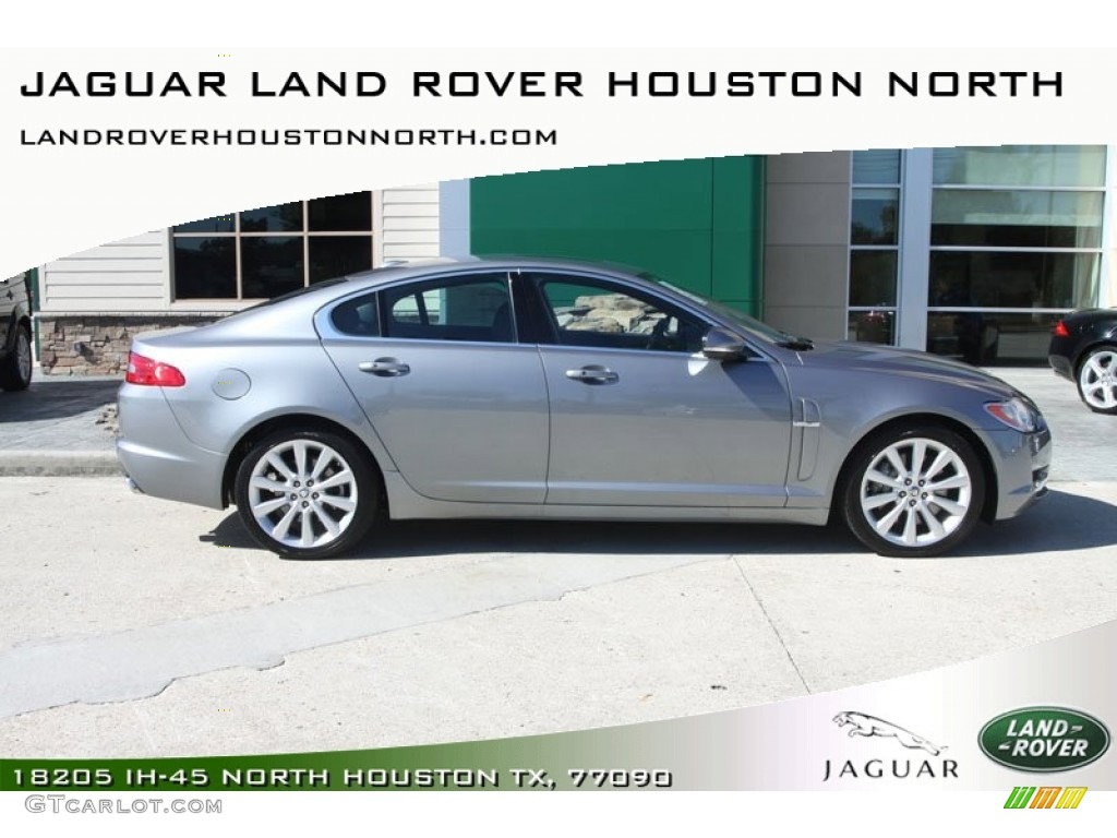 2011 XF Premium Sport Sedan - Lunar Grey Metallic / Warm Charcoal photo #1