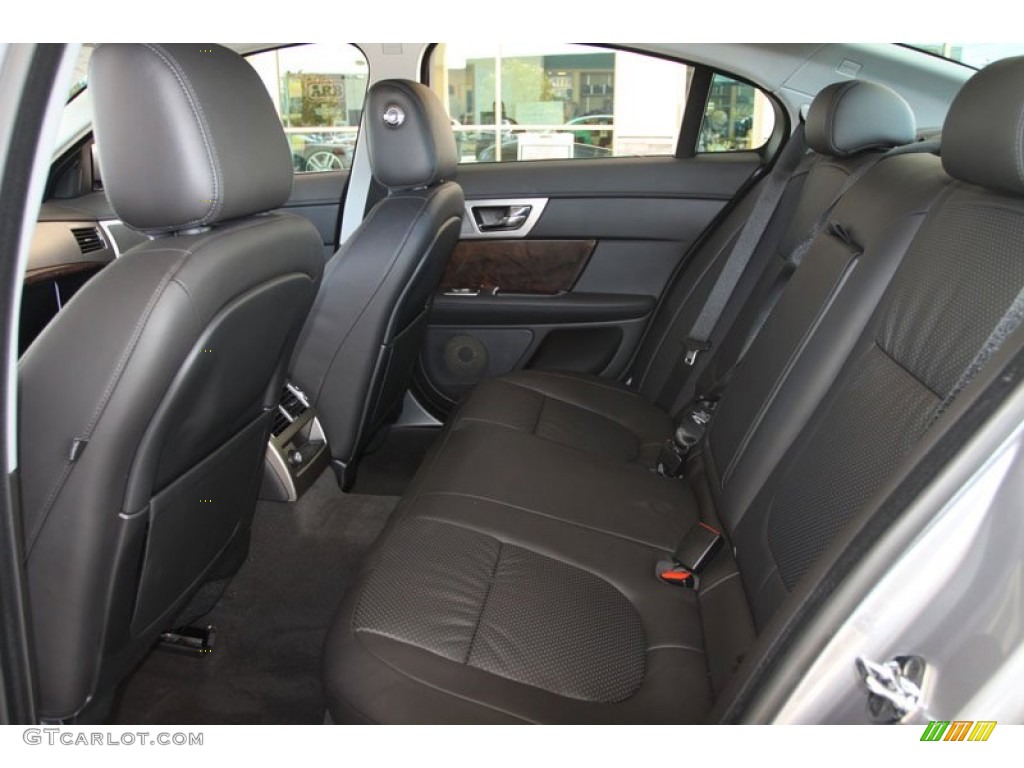 2011 Jaguar XF Premium Sport Sedan Rear Seat Photo #56431336