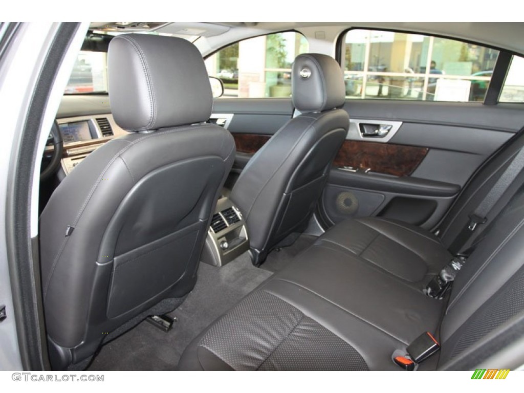 2011 Jaguar XF Premium Sport Sedan Rear Seat Photo #56431407