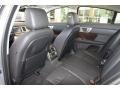 2011 Jaguar XF Warm Charcoal Interior Rear Seat Photo