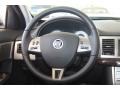 2011 Jaguar XF Warm Charcoal Interior Steering Wheel Photo