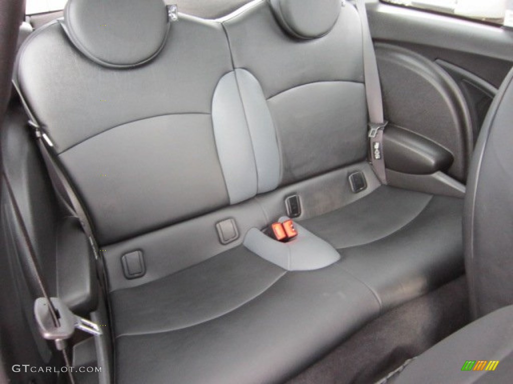 Grey/Black Interior 2008 Mini Cooper S Hardtop Photo #56431447