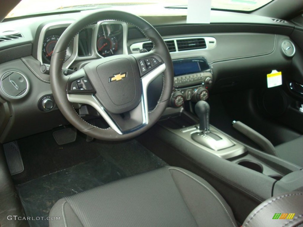 Black Interior 2012 Chevrolet Camaro LT/RS Coupe Photo #56431829