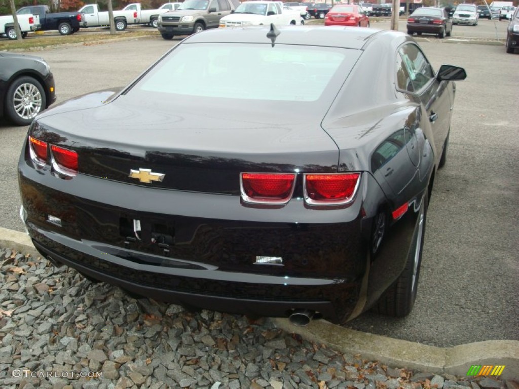 2012 Camaro LT Coupe - Black / Black photo #2