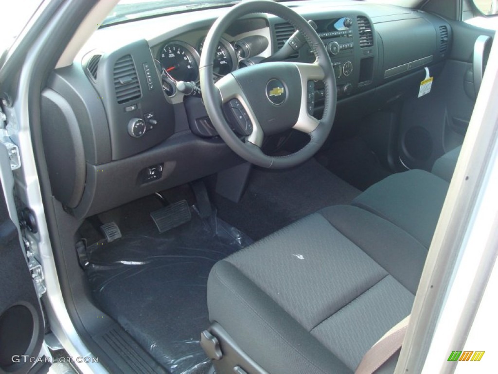 2012 Silverado 1500 LT Crew Cab 4x4 - Silver Ice Metallic / Ebony photo #4