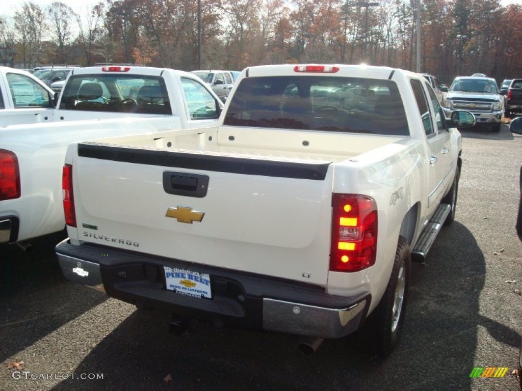 2012 Silverado 1500 LT Crew Cab 4x4 - White Diamond Tricoat / Ebony photo #2