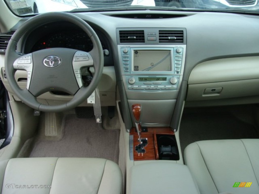 2008 Camry XLE - Magnetic Gray Metallic / Bisque photo #9