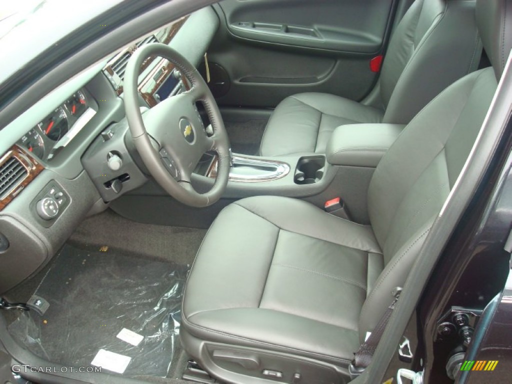Ebony Interior 2012 Chevrolet Impala LTZ Photo #56432482