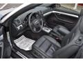  2009 A4 2.0T quattro Cabriolet Black Interior