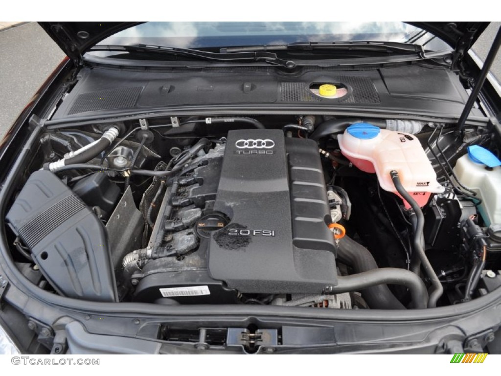 2009 Audi A4 2.0T quattro Cabriolet 2.0 Liter FSI Turbocharged DOHC 16-Valve VVT 4 Cylinder Engine Photo #56432515