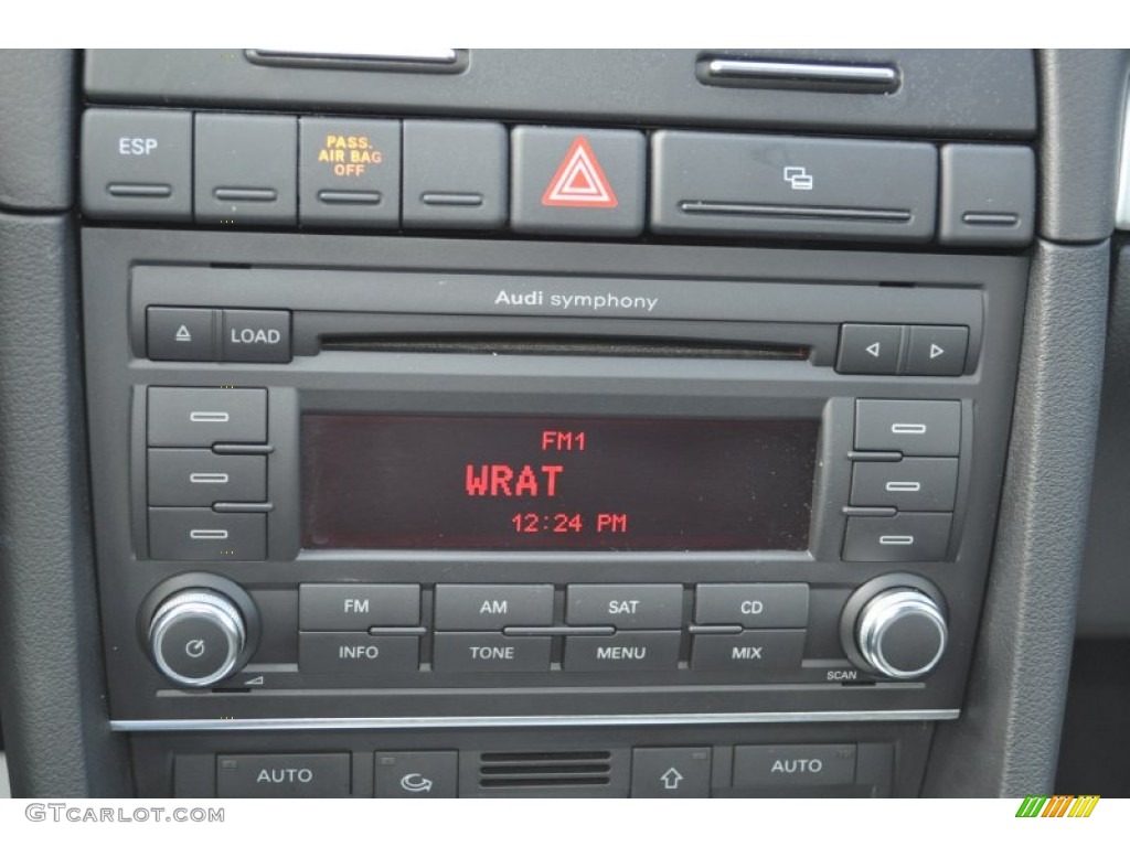 2009 Audi A4 2.0T quattro Cabriolet Audio System Photo #56432551