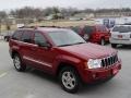 2005 Inferno Red Crystal Pearl Jeep Grand Cherokee Limited 4x4  photo #2