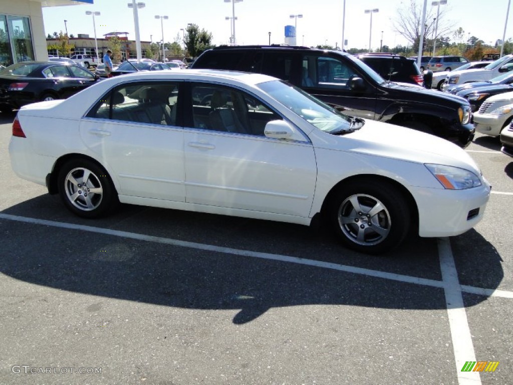 2006 Accord Hybrid Sedan - Premium White Pearl / Ivory photo #3