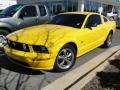 2006 Screaming Yellow Ford Mustang GT Premium Coupe  photo #1