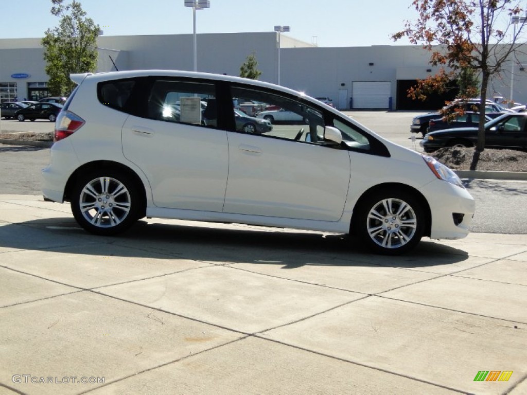 2010 Fit Sport - Taffeta White / Sport Black photo #4