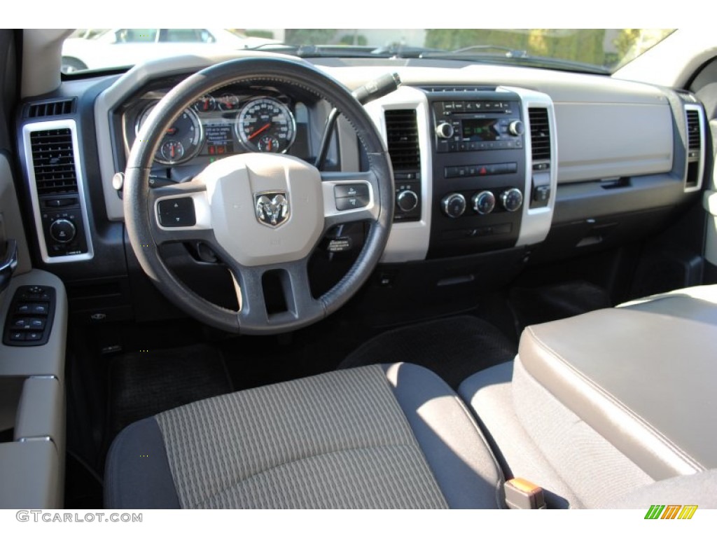 2009 Ram 1500 Big Horn Edition Crew Cab 4x4 - Mineral Gray Metallic / Dark Slate Gray photo #8