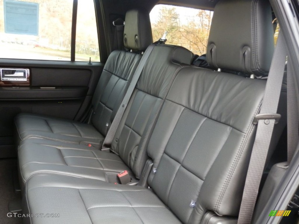 2012 Lincoln Navigator 4x4 2nd row seating in charcoal black leather Photo #56434114