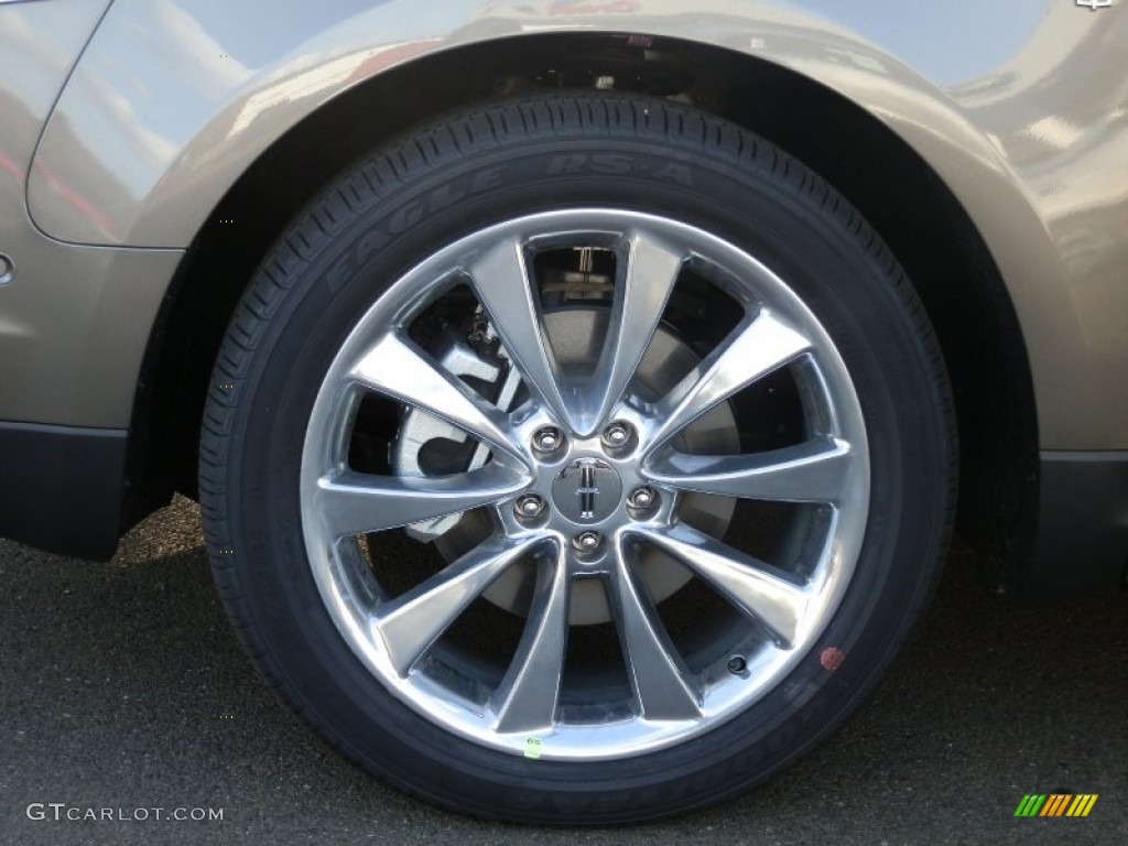 2012 Lincoln MKT EcoBoost AWD 20" Polished Aluminum Wheels Photo #56434327