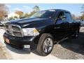 2009 Brilliant Black Crystal Pearl Dodge Ram 1500 Sport Crew Cab 4x4  photo #1