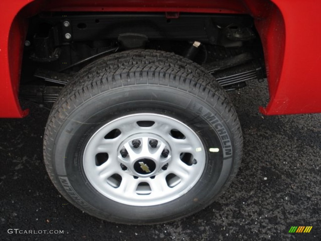 2012 Chevrolet Silverado 3500HD WT Regular Cab 4x4 Plow Truck Wheel Photo #56435302