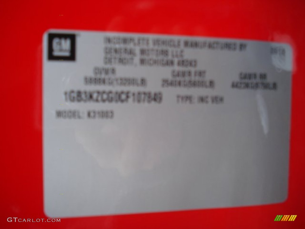 2012 Silverado 3500HD WT Regular Cab 4x4 Dump Truck - Victory Red / Dark Titanium photo #20