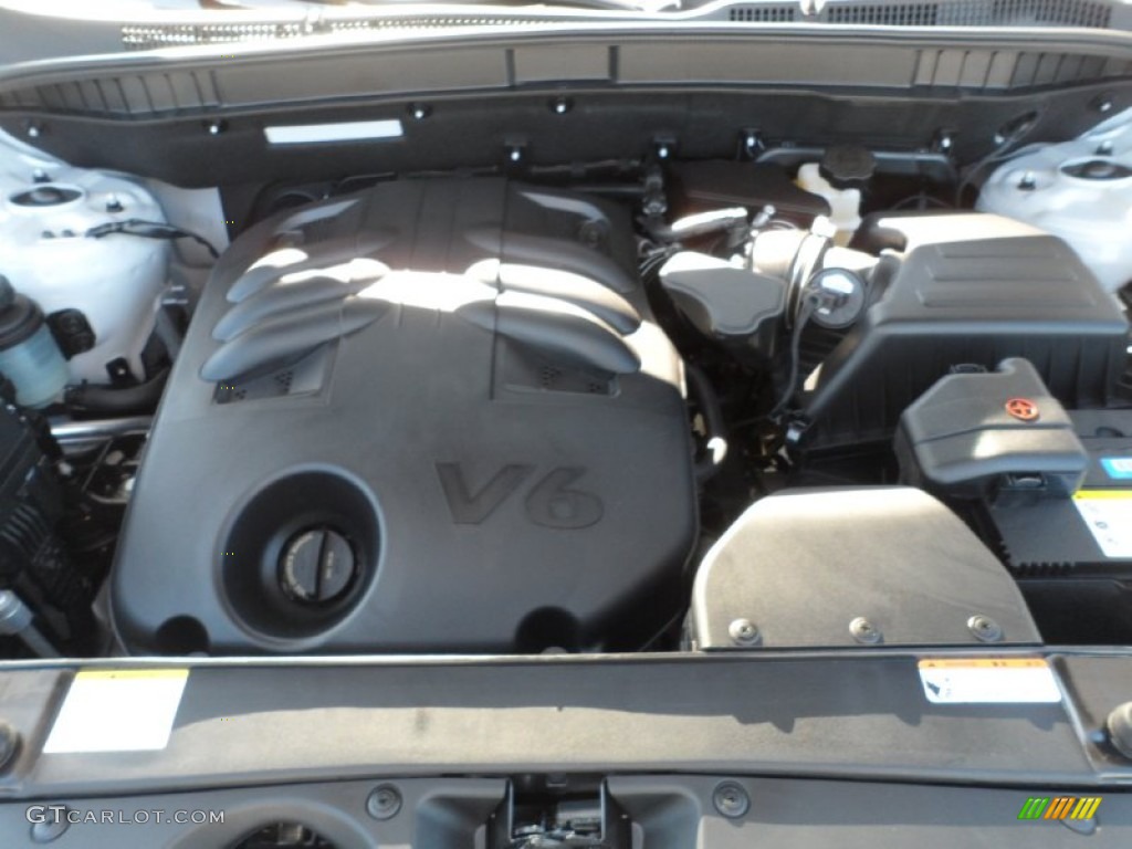 Black Interior 2012 Hyundai Veracruz Limited Photo #56435704