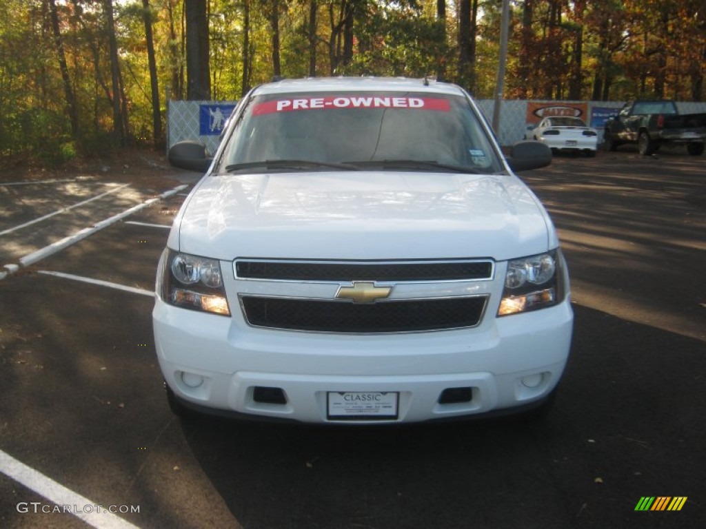 2007 Tahoe LS - Summit White / Light Cashmere/Ebony photo #8