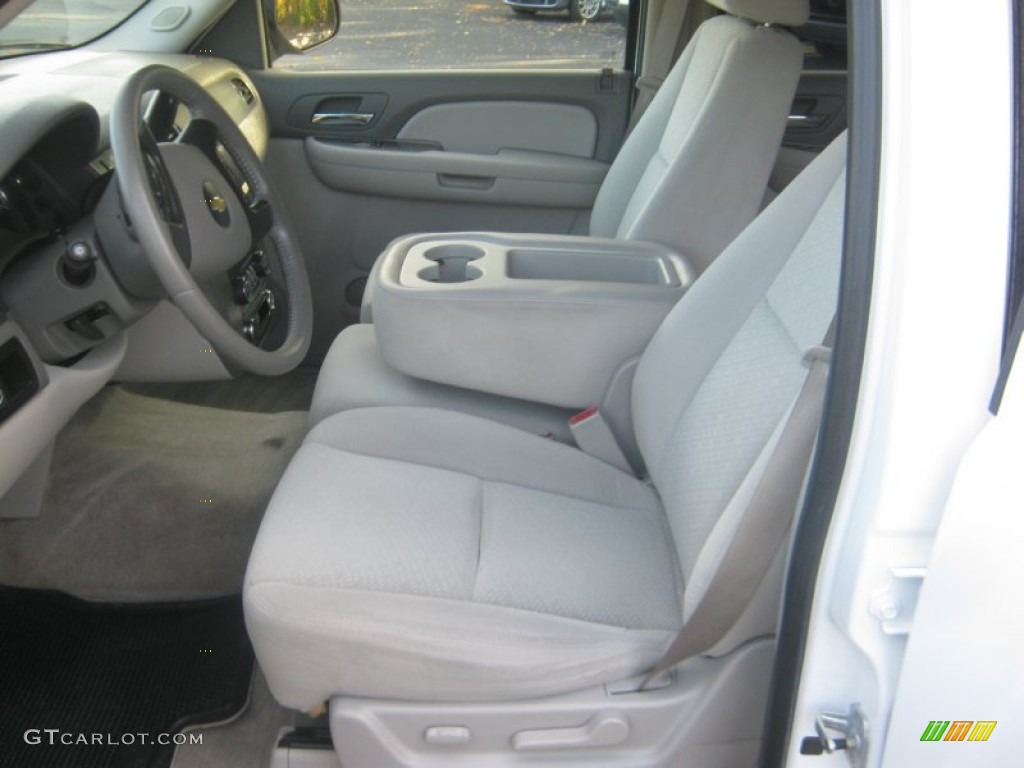 2007 Tahoe LS - Summit White / Light Cashmere/Ebony photo #12