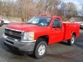 2011 Victory Red Chevrolet Silverado 2500HD Regular Cab Chassis  photo #2