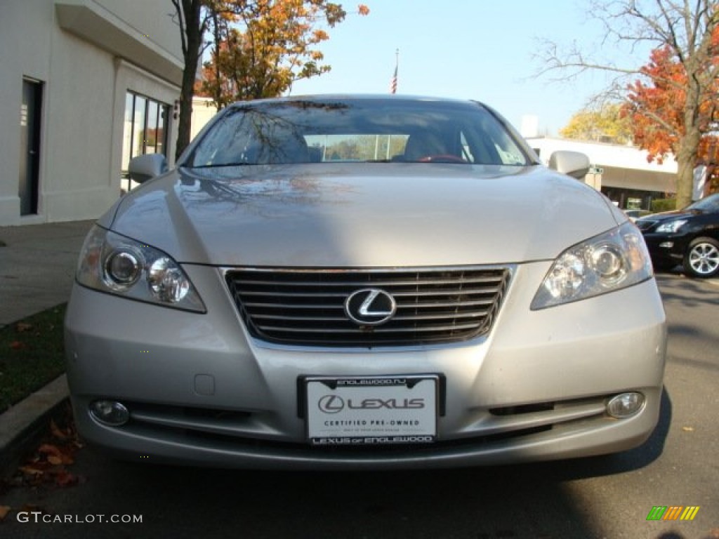 2009 ES 350 - Tungsten Silver Pearl / Light Gray photo #2